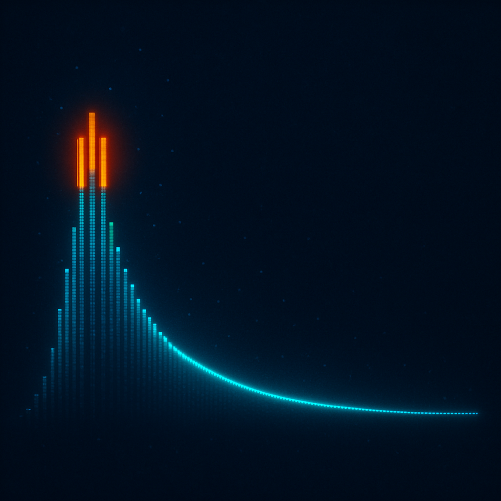 Zipfian Distribution and Engram Cache visualization